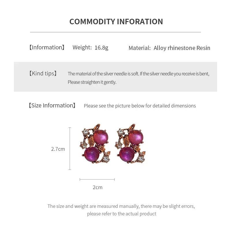 1/3 pièces Vintage violet rouge strass collier boucles d'oreilles Bracelet ensemble feuille fleur collier en métal pour les femmes ensembles de bijoux exquis