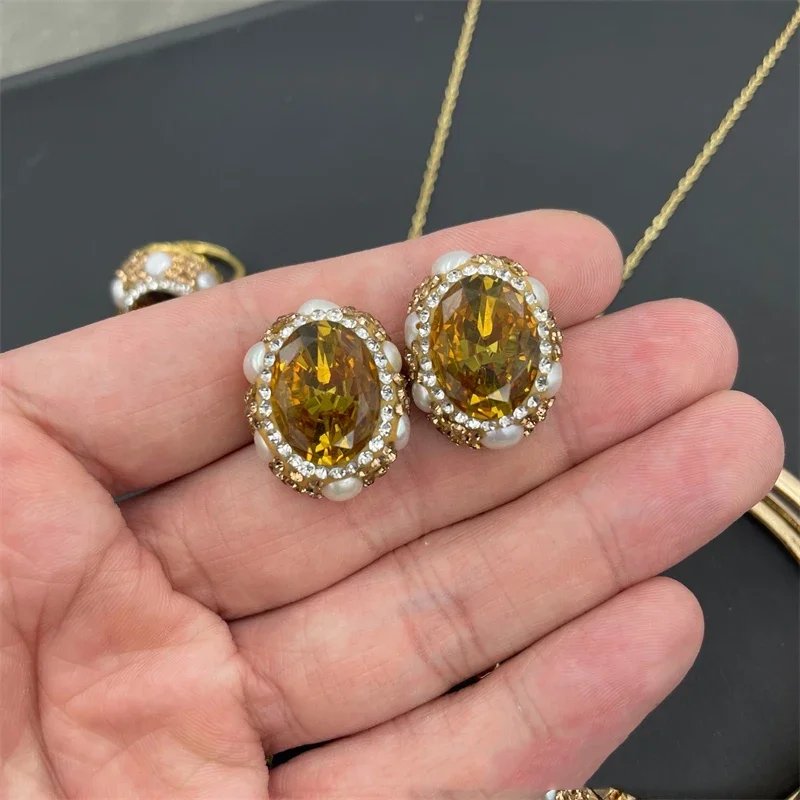 Ensemble de bijoux en Quartz 4 en 1, Zultanite à couleur changeante, bracelet et collier, cristal diaspore, pierre du soudan pour femmes, cadeau de fête turque