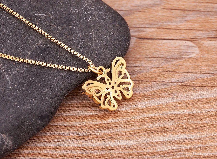 Nidin Design de mode chanceux papillon pendentif femme strass brillant déclaration cristal collier ras du cou pour femme cadeau de mariage Nidin Design de mode chanceux papillon pendentif femme strass brillant déclaration cristal collier ras du cou pour femme cadeau de mariage