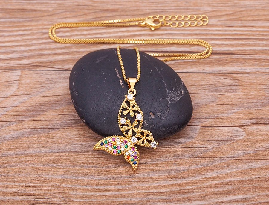 Nidin Design de mode chanceux papillon pendentif femme strass brillant déclaration cristal collier ras du cou pour femme cadeau de mariage Nidin Design de mode chanceux papillon pendentif femme strass brillant déclaration cristal collier ras du cou pour femme cadeau de mariage