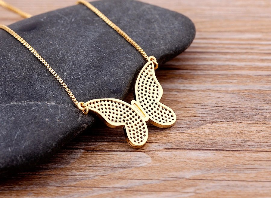 Nidin Design de mode chanceux papillon pendentif femme strass brillant déclaration cristal collier ras du cou pour femme cadeau de mariage Nidin Design de mode chanceux papillon pendentif femme strass brillant déclaration cristal collier ras du cou pour femme cadeau de mariage