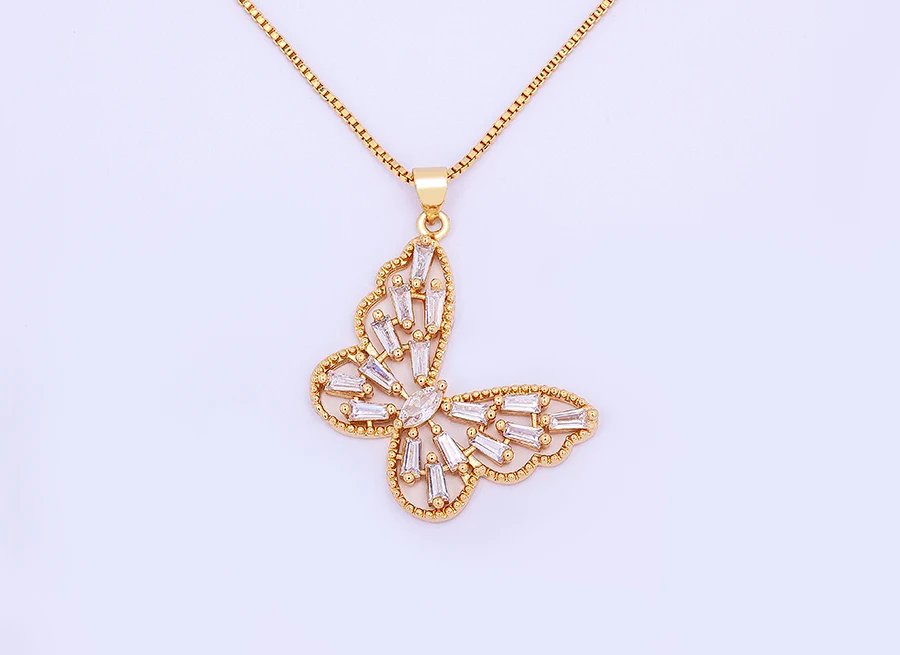 Nidin Design de mode chanceux papillon pendentif femme strass brillant déclaration cristal collier ras du cou pour femme cadeau de mariage Nidin Design de mode chanceux papillon pendentif femme strass brillant déclaration cristal collier ras du cou pour femme cadeau de mariage