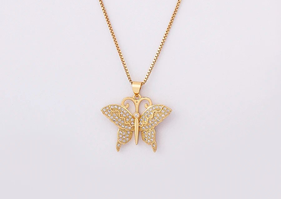 Nidin Design de mode chanceux papillon pendentif femme strass brillant déclaration cristal collier ras du cou pour femme cadeau de mariage Nidin Design de mode chanceux papillon pendentif femme strass brillant déclaration cristal collier ras du cou pour femme cadeau de mariage