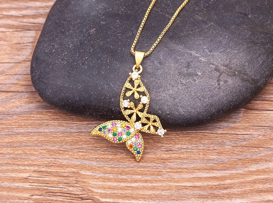 Nidin Design de mode chanceux papillon pendentif femme strass brillant déclaration cristal collier ras du cou pour femme cadeau de mariage Nidin Design de mode chanceux papillon pendentif femme strass brillant déclaration cristal collier ras du cou pour femme cadeau de mariage